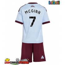 Camisa de Futebol Aston Villa John McGinn #7 Equipamento Alternativo Infantil 2026-27 Manga Curta (+ Calças curtas)